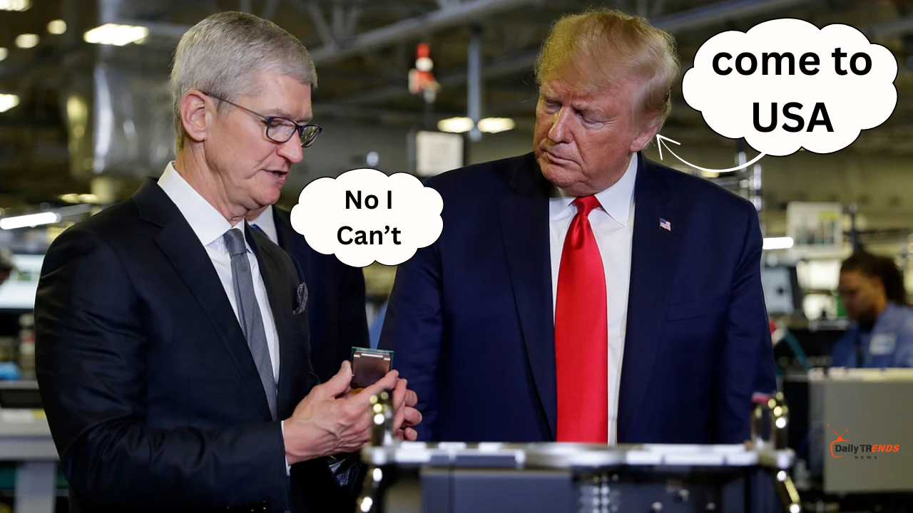 Why Tim Cook Denies Trump Anti India Statement